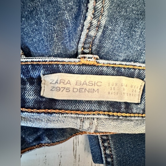 Jeans Zara Women’s Basic Denim Rag  Bone  Stretchy.Size 6 - Picture 5 of 14